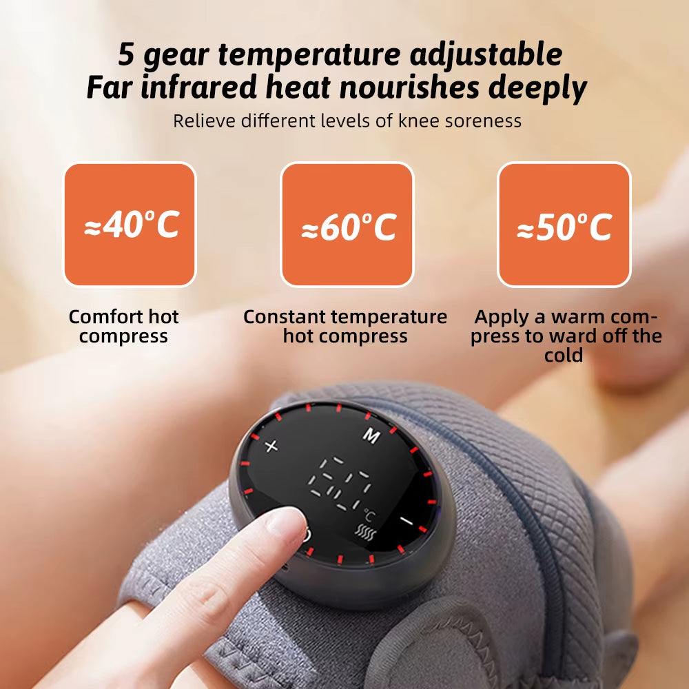 Trending Products 2025 New Arrivals Protection Massage Knee Sleeve Pads Compression Leg and Foot Massager